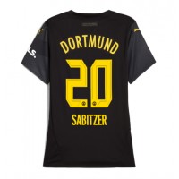 Dres Borussia Dortmund Marcel Sabitzer #20 Preč pre Ženy 2024-25 Krátky Rukáv